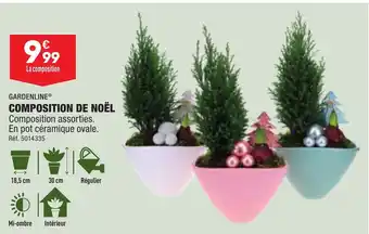 ALDI COMPOSITION DE NOËL offre