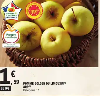 E.Leclerc POMME GOLDEN DU LIMOUSIN offre