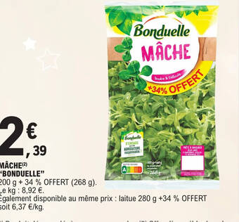 E.Leclerc MÂCHE BONDUELLE offre