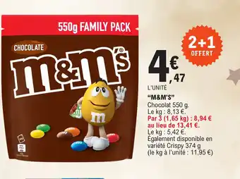 E.Leclerc "M&M'S offre