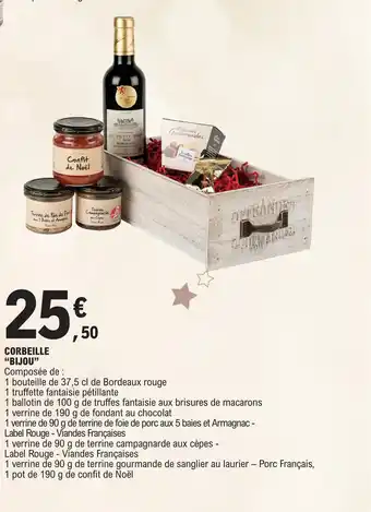 CORBEILLE "BIJOU