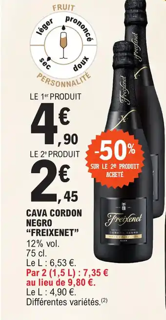 CAVA CORDON NEGRO "FREIXENET"