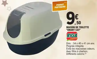 E.Leclerc MAISON DE TOILETTE "SMART CAT" offre