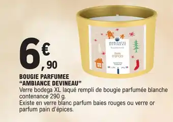 E.Leclerc BOUGIE PARFUMEE "AMBIANCE DEVINEAU" offre