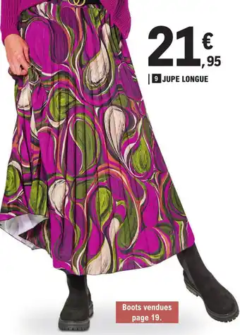 E.Leclerc JUPE LONGUE offre