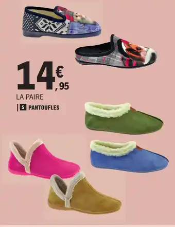 PANTOUFLES