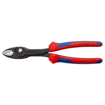 Pince multiprise frontale knipex 82 02 200 twingrip 200 mm