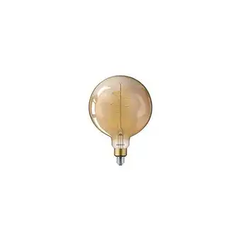 Bricorama Vintage giant ledglobe filament ballerina dim 6540w e27 claire 2000k ambrée offre