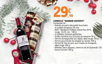E.Leclerc CORBEILLE "MAGNUM COUVERTS" offre