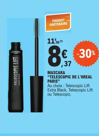 E.Leclerc MASCARA "TELESCOPIC DE L'OREAL offre