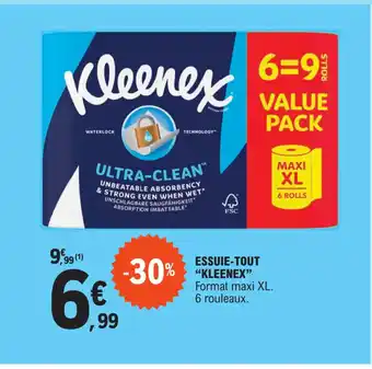 E.Leclerc ESSUIE-TOUT "KLEENEX" offre
