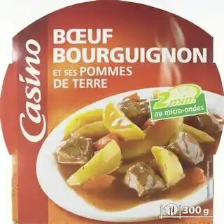Géant Casino Bœuf Bourguignon et ses pommes de terre offre