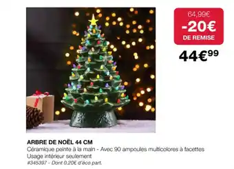 Costco ARBRE DE NOËL 44 CM offre