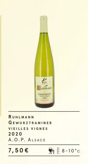 Gewurztraminer Vieilles Vignes 2020
