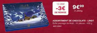 Costco ASSORTIMENT DE CHOCOLATS - LINDT offre