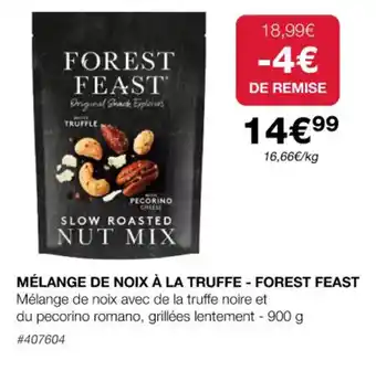 Costco MÉLANGE DE NOIX À LA TRUFFE - FOREST FEAST offre