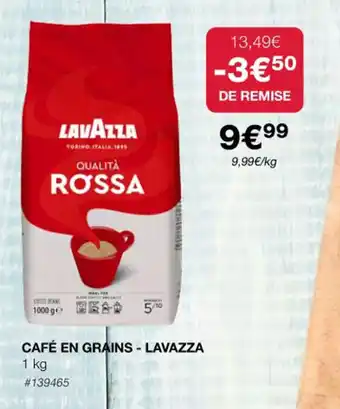 Costco CAFÉ EN GRAINS - LAVAZZA 1 kg offre