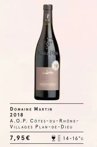 Monoprix Domaine Martin 2018 offre