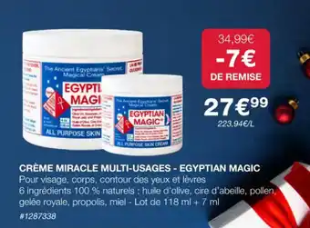 Costco CRÈME MIRACLE MULTI-USAGES-EGYPTIAN MAGIC offre