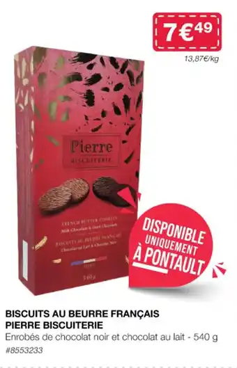 Costco BISCUITS AU BEURRE FRANÇAIS PIERRE BISCUITERIE offre