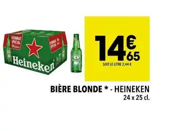 Supeco BIÈRE BLONDE * - HEINEKEN offre