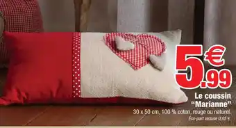 Bazarland Le coussin “Marianne” offre