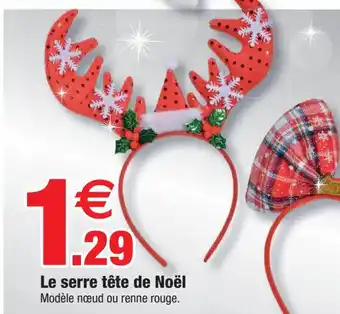 Bazarland Le serre tête de Noël offre