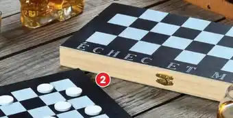 Bazarland Jeu de dames ou d'échecs offre