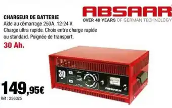 Autobacs CHARGEUR DE BATTERIE offre