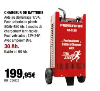 Autobacs CHARGEUR DE BATTERIE offre