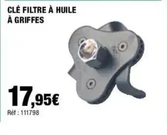 Autobacs CLÉ FILTRE À HUILE À GRIFFES offre