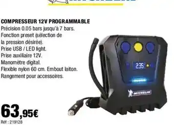 Autobacs COMPRESSEUR 12V PROGRAMMABLE offre