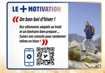 Le + motivation
