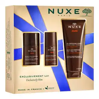 Auchan Nuxe coffret homme offre