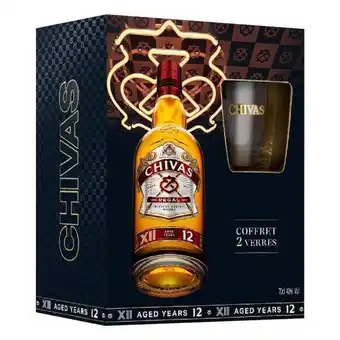 Auchan Whisky coffret chivas 12 ans offre
