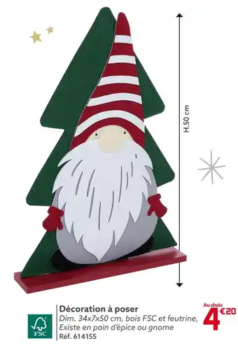 Gifi Décoration à poser offre