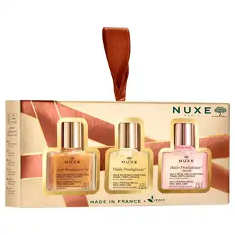Auchan Nuxe coffret mini huiles prodigieuses offre