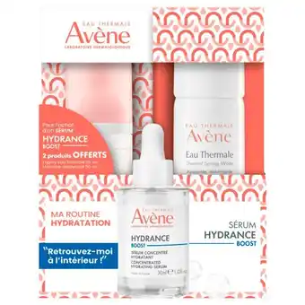 Auchan Avène coffret noël hydrance offre