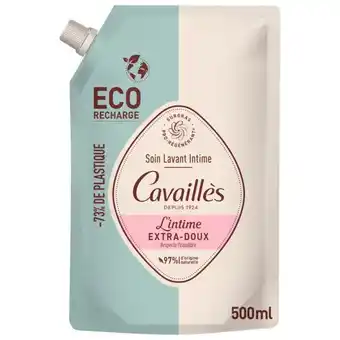 Auchan Rogé cavaillès eco recharge soin lavant extra doux intime offre