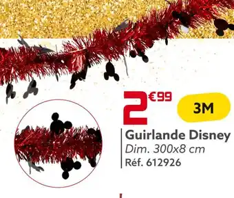 Gifi Guirlande disney offre