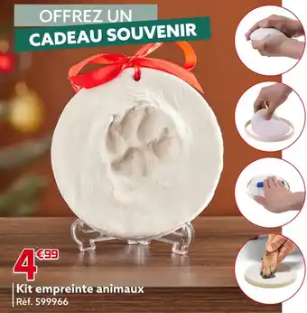Kit empreinte animaux