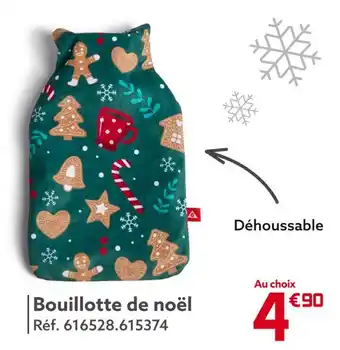 Gifi Bouillotte de noël offre