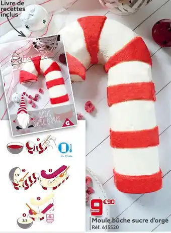 Gifi Moule bûche sucre d’orge offre