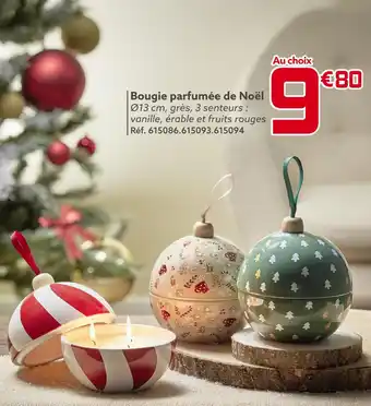 Gifi Bougie parfumée de noël offre