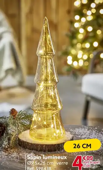 Gifi Sapin lumineux offre