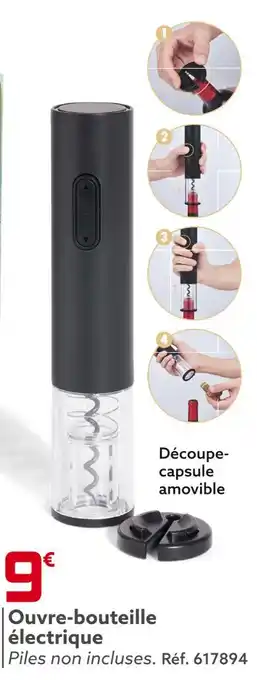 Gifi Ouvre-bouteille électrique offre
