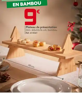 Gifi Plateau de présentation offre