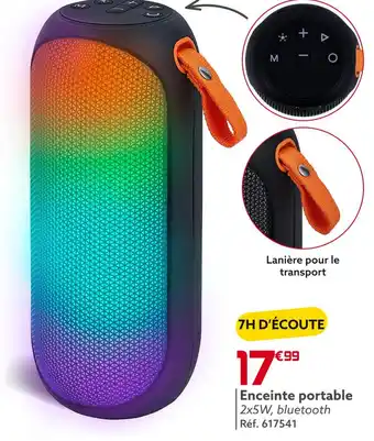Enceinte portable