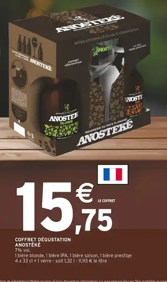 Intermarché COFFRET DÉGUSTATION offre