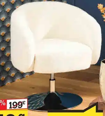 Centrakor LE FAUTEUIL PIVOTANT EDITH offre